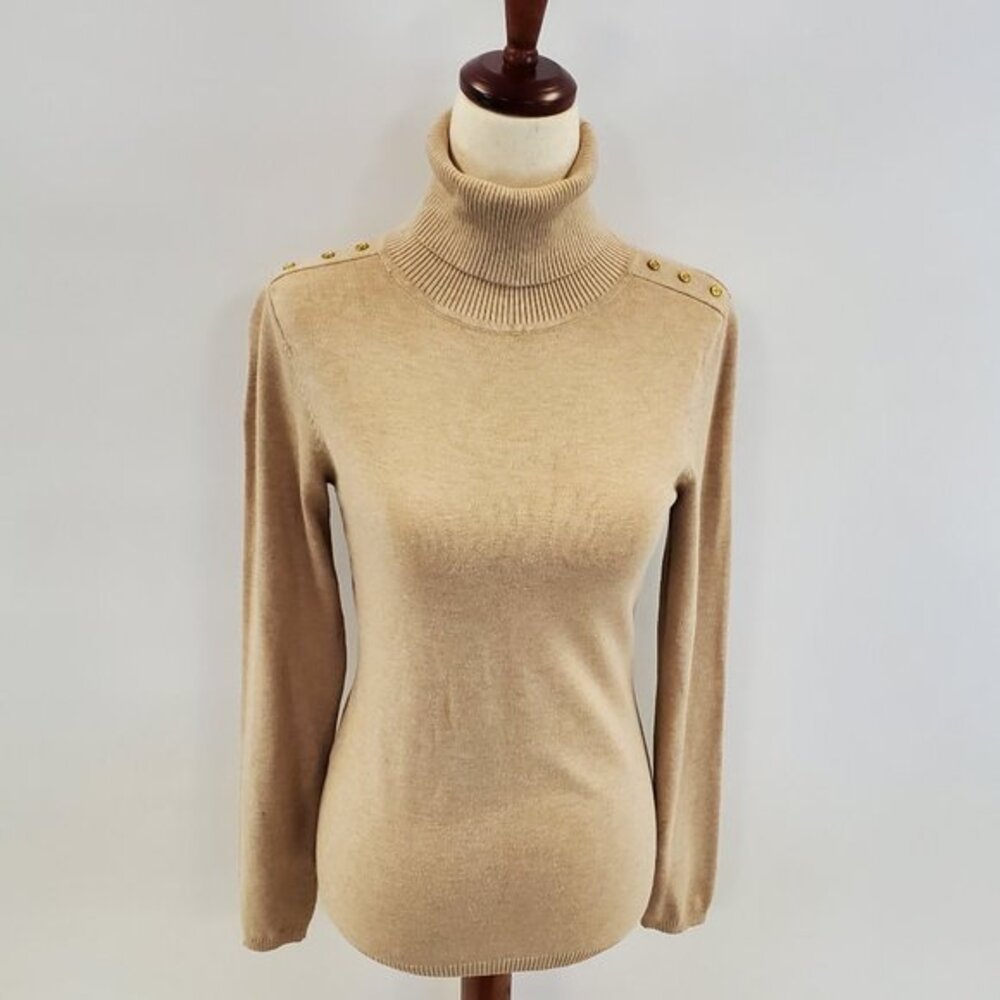 The Limited Gold Turtle Neck